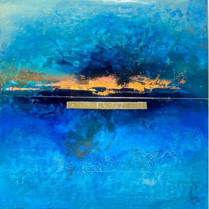 Peinture Abstraction #4037 par Hévin Christian | Tableau Abstrait Acrylique, Huile, Pastel Minimaliste