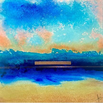 Peinture Abstraction #4031 par Hévin Christian | Tableau Abstrait Acrylique, Huile, Pastel Minimaliste