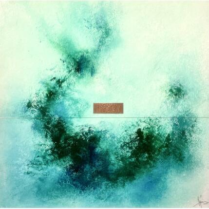 Peinture Abstraction #4022 par Hévin Christian | Tableau Abstrait Acrylique, Huile, Pastel Minimaliste