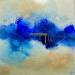 Painting Abstraction #4023 by Hévin Christian | Painting Abstract Minimalist Oil Acrylic Pastel