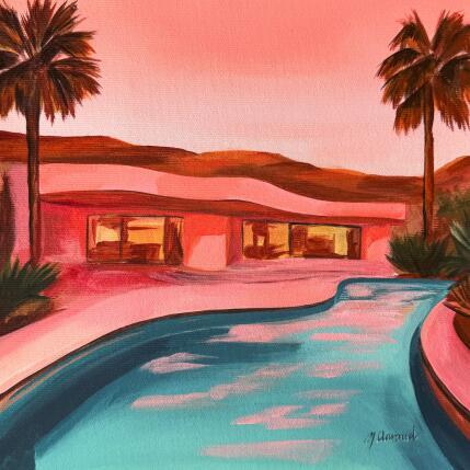 Painting VINTAGE OASIS by Clavaud Morgane | Painting Figurative Acrylic