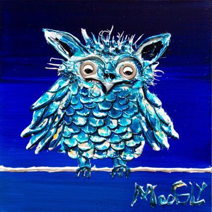 Peinture Vertiginus par Moogly | Tableau Art Singulier Acrylique, Pigments, Résine Animaux