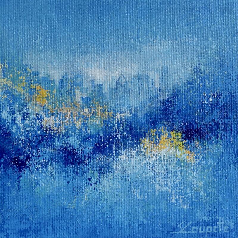 Painting Evening In Montreal by Coupette Steffi | Painting Figurative Urban Acrylic