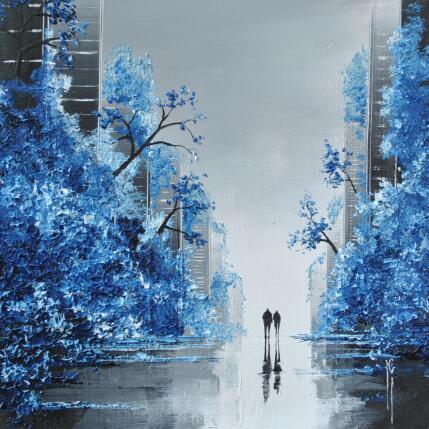 Painting Croissance végétale by Galloro Maurizio | Painting Figurative Oil Urban