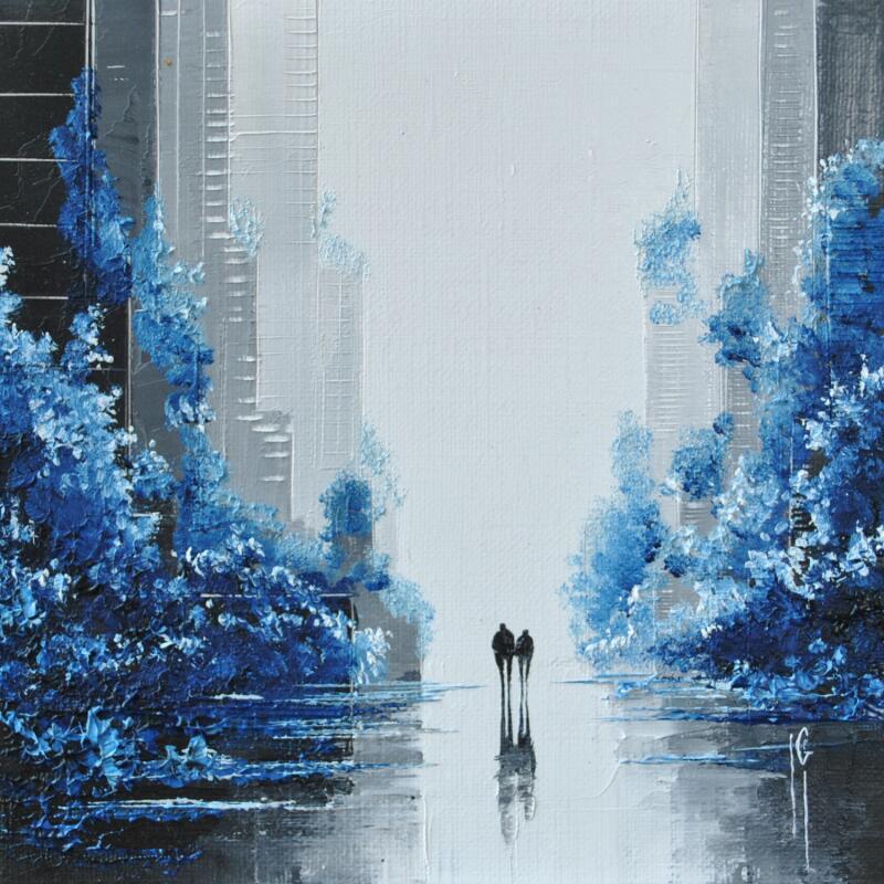 Painting Evolution by Galloro Maurizio | Painting Figurative Urban Oil