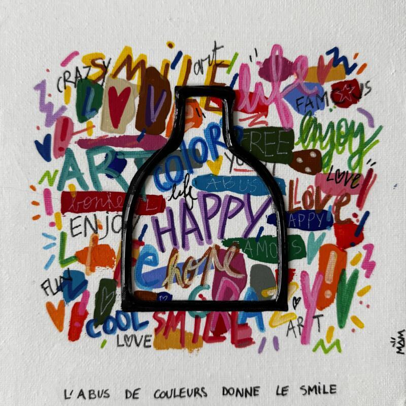 Pintura SMILE por Mam | Pintura Pop art Acrílico