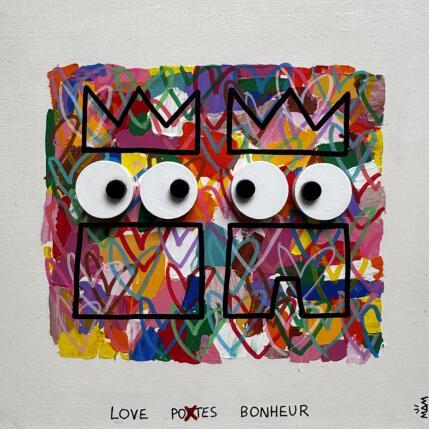 Painting LOVE POTES by Mam | Painting Pop-art Acrylic Pop icons, Portrait, Society