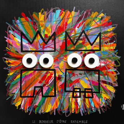 Painting DUO BIEN ENSEMBLE by Mam | Painting Pop-art Acrylic