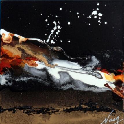 Gemälde C3697 von Naen | Gemälde Abstrakt Acryl, Tinte