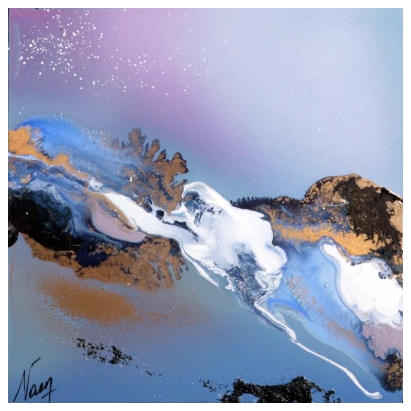 Painting C3784 by Naen | Painting Abstract Acrylic Ink