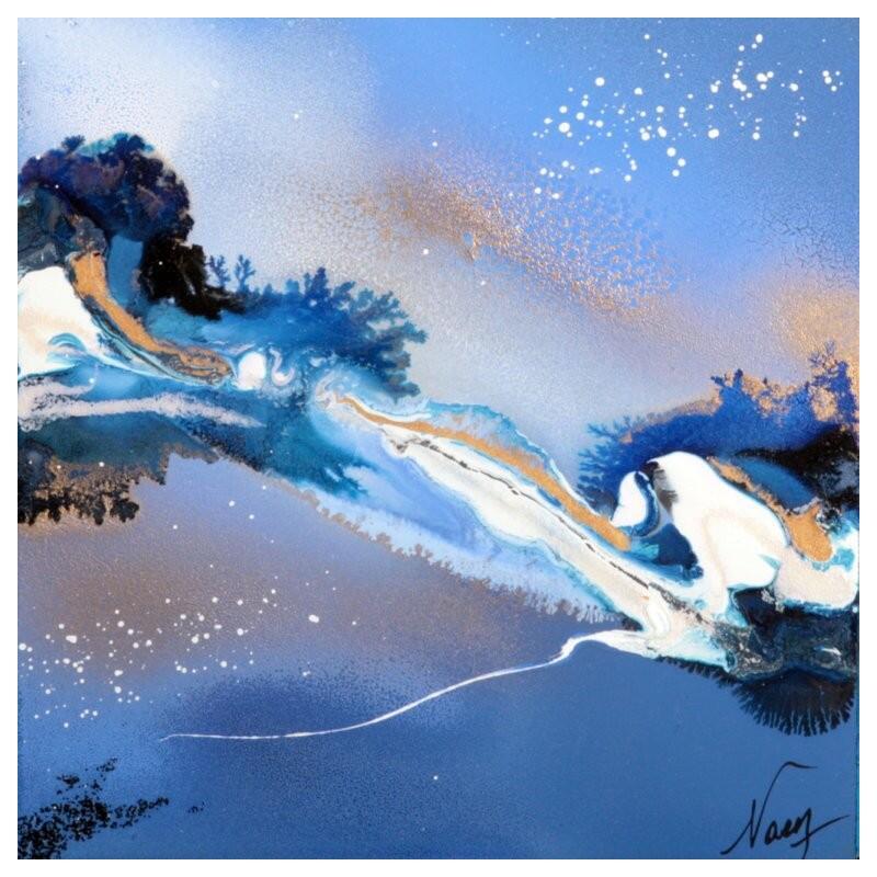 Painting C3787 by Naen | Painting Abstract Acrylic Ink