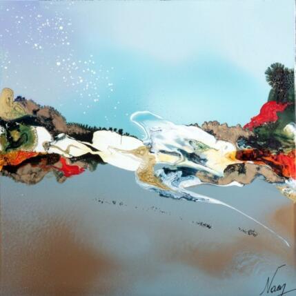 Painting C3767 by Naen | Painting Abstract Acrylic, Ink