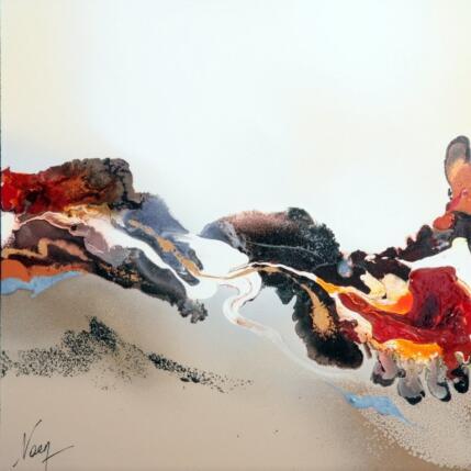 Painting C3763 by Naen | Painting Abstract Acrylic, Ink