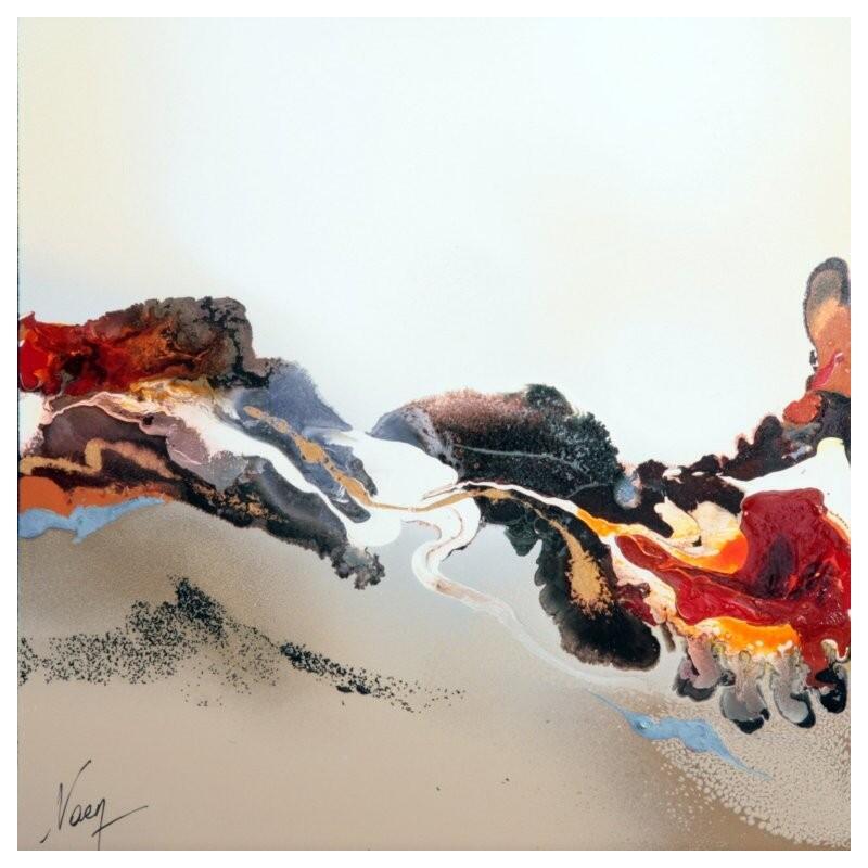 Peinture C3763 par Naen | Tableau Abstrait Acrylique Encre