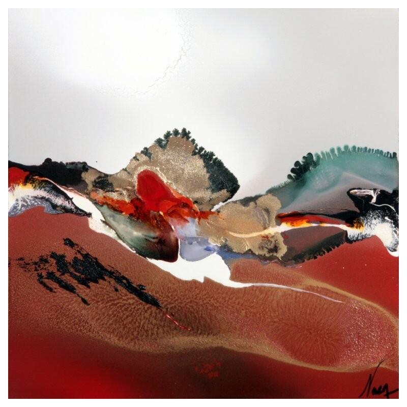 Painting C3778 by Naen | Painting Abstract Acrylic Ink