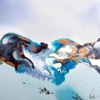 Gemälde C3790 von Naen | Gemälde Abstrakt Acryl, Tinte