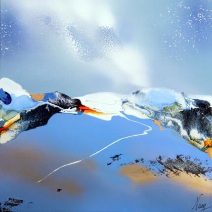 Peinture C3745 par Naen | Tableau Abstrait Acrylique, Encre