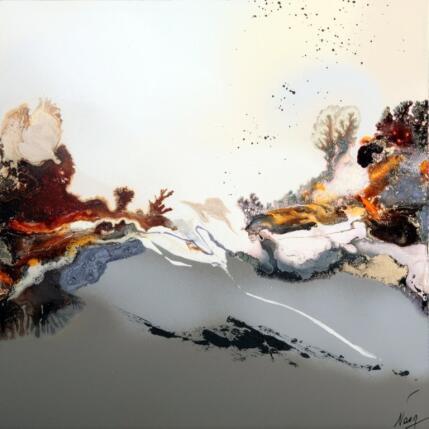 Painting C3691 by Naen | Painting Abstract Acrylic, Ink