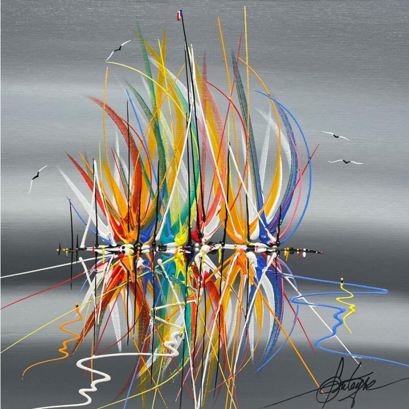 Peinture Au-delà des mers par Fonteyne David | Tableau Figuratif Acrylique