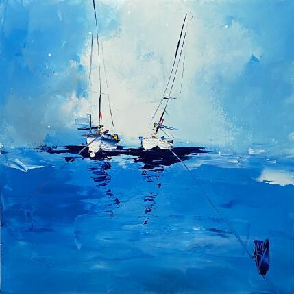 Painting Voiliers by Raffin Christian | Painting Figurative Oil Marine