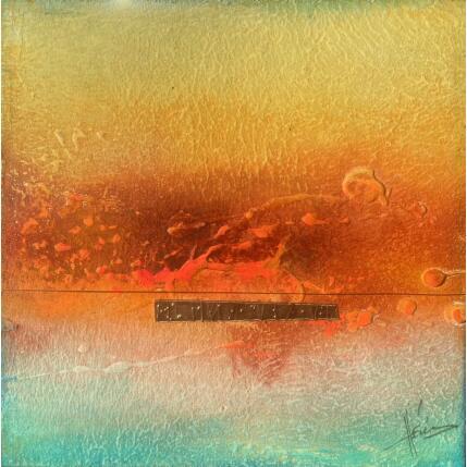 Peinture Abstraction #4082 par Hévin Christian | Tableau Abstrait Acrylique, Huile, Pastel Minimaliste