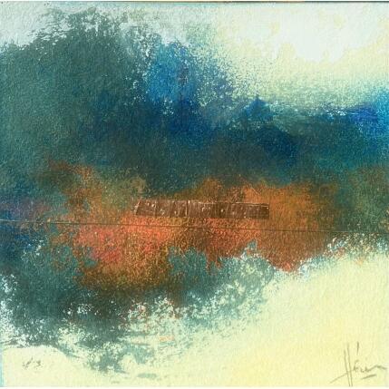 Peinture Abstraction #4080 par Hévin Christian | Tableau Abstrait Acrylique, Huile, Pastel Minimaliste
