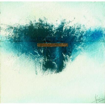 Peinture Abstraction #4078 par Hévin Christian | Tableau Abstrait Acrylique, Huile, Pastel Minimaliste