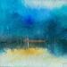 Painting Abstraction #4076 by Hévin Christian | Painting Abstract Minimalist Oil Acrylic Pastel