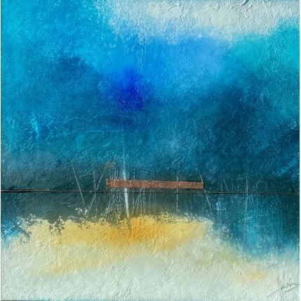 Painting Abstraction #4076 by Hévin Christian | Painting Abstract Acrylic, Oil, Pastel Minimalist