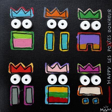 Peinture TRIBU par Mam | Tableau Pop-art