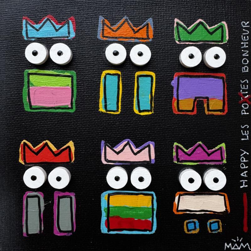 Peinture TRIBU par Mam | Tableau Pop-art