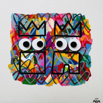 Peinture LOVE par Mam | Tableau Pop-art Acrylique