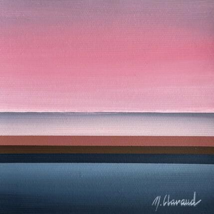 Painting CALM by Clavaud Morgane | Painting Figurative Acrylic Landscapes, Marine, Minimalist