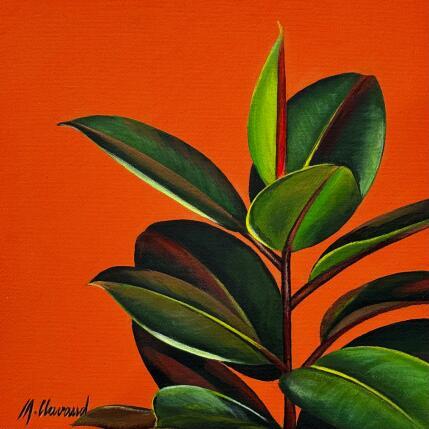 Painting VERDANT GLOW by Clavaud Morgane | Painting Figurative Acrylic Pop icons