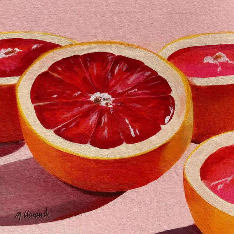 Painting PULP OF LIGHT  by Clavaud Morgane | Painting Realism Life style Still-life Acrylic