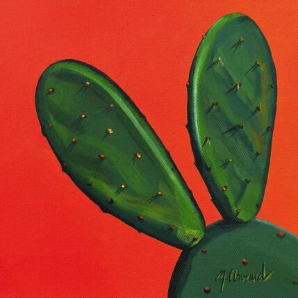 Peinture SPINY GREEN par Clavaud Morgane | Tableau Figuratif Acrylique