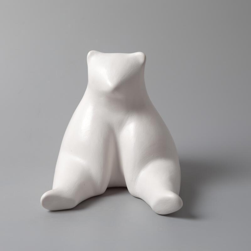 Sculpture Ours par Nathalie Roverato | Sculpture Figuratif Animaux Céramique