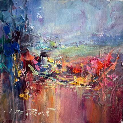 Painting F1 Crimson Reflections 10016-17018-20250715-6 by Petras Ivica | Painting Impressionism Oil Landscapes