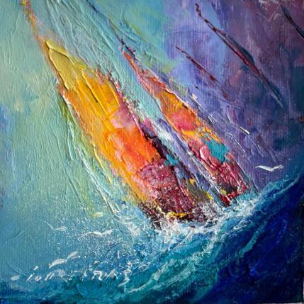 Painting F1 Wild Wind 10016-17018-20250715-7 by Petras Ivica | Painting Impressionism Oil Landscapes