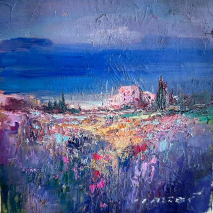 Painting F2 Holiday 10016-17018-20250715-14 by Petras Ivica | Painting Impressionism Oil Landscapes, Pop icons