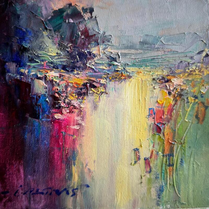 Painting F2 Dream 10016-17018-20250715-19 by Petras Ivica | Painting Impressionism Landscapes Oil