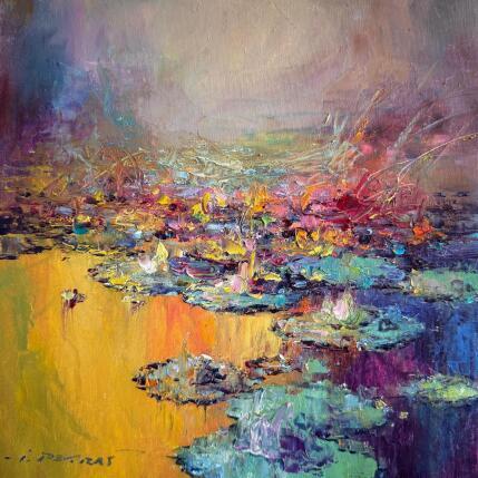 Painting F4 Water Dance 10016-17018-20250715-33 by Petras Ivica | Painting Impressionism Oil Landscapes
