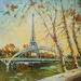Painting Las primezas nieves by Jmara Tatiana | Painting Figurative Oil