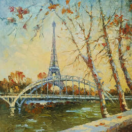Peinture Las primezas nieves par Jmara Tatiana | Tableau Figuratif Huile