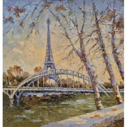 Peinture Las primezas nieves par Jmara Tatiana | Tableau Figuratif Huile