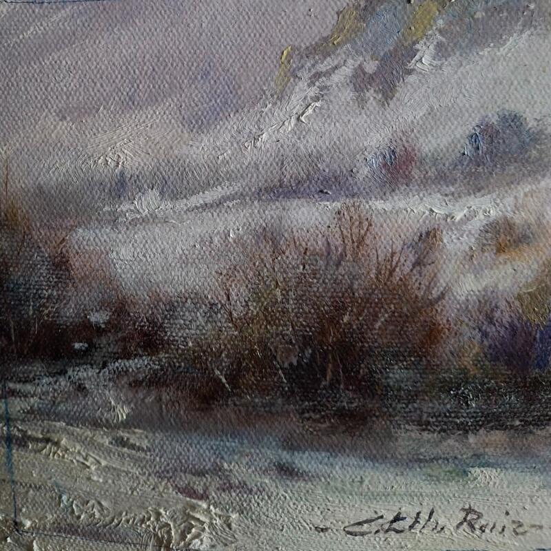 Painting En la sierra by Cabello Ruiz Jose | Painting Figurative Oil