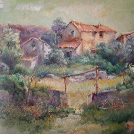 Peinture  La Alcarria par Cabello Ruiz Jose | Tableau Figuratif Huile