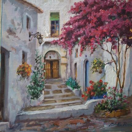 Peinture  Callejón par Cabello Ruiz Jose | Tableau Figuratif Huile