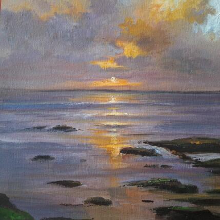 Peinture  Crepúsculo par Cabello Ruiz Jose | Tableau Figuratif Huile