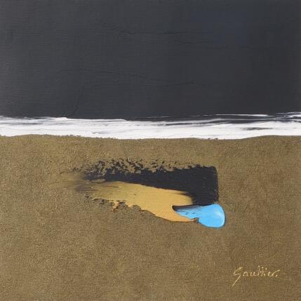 Painting Immense by Gaultier Dominique | Painting Abstract Oil Minimalist